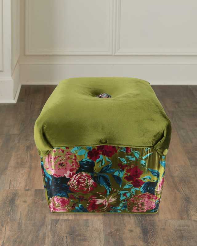 Spring Jewel Ottoman